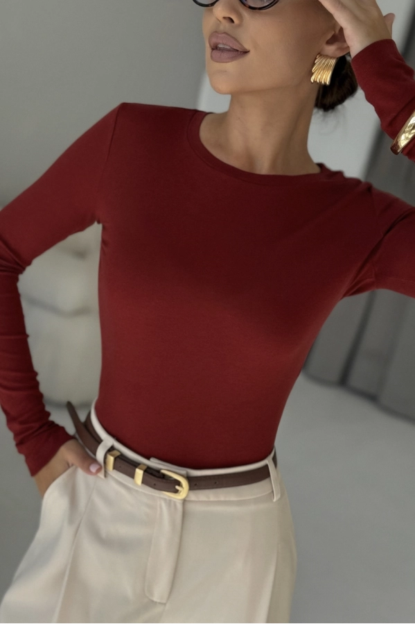 Джемпер DAVA 4230 бордо Джемпер DAVA 4230 бордо