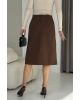 Юбка DAVA 5235 шоколад Юбка DAVA 5235 шоколад