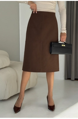 Юбка DAVA 5235 шоколад 
