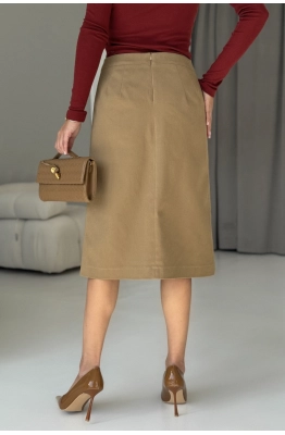 Юбка DAVA 5235 бежевый Юбка DAVA 5235 бежевый