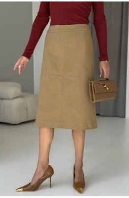Юбка DAVA 5235 бежевый 