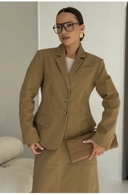 Жакет DAVA 3235 бежевый 