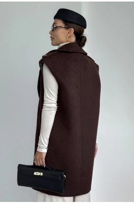 Жилет DAVA 7007 шоколад Жилет DAVA 7007 шоколад