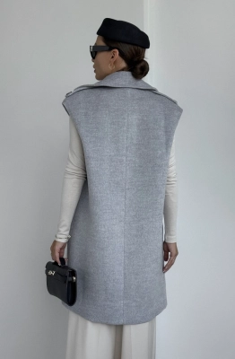 Жилет DAVA 7007 серый Жилет DAVA 7007 серый