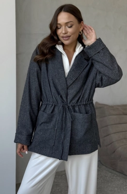 Жакет DAVA 7008 серый 