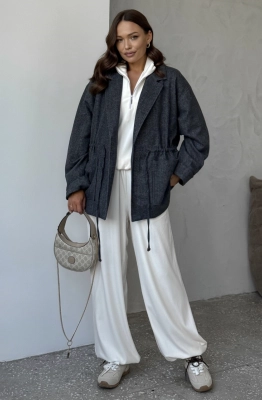 Жакет DAVA 7008 серый Жакет DAVA 7008 серый