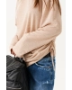 Джемпер ELLETTO LIFE 3899 бежевый Джемпер ELLETTO LIFE 3899 бежевый