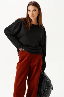 Джемпер ELLETTO LIFE 3899 черный  Джемпер ELLETTO LIFE 3899 черный