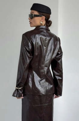 Жакет DAVA 3140 шоколад Жакет DAVA 3140 шоколад