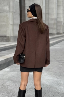 Жакет DAVA 7009 шоколад Жакет DAVA 7009 шоколад