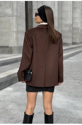 Жакет DAVA 7009 шоколад Жакет DAVA 7009 шоколад