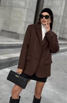 Жакет DAVA 7009 шоколад 