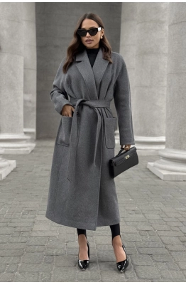 Пальто DAVA 7002 серый   Пальто DAVA 7002 серый