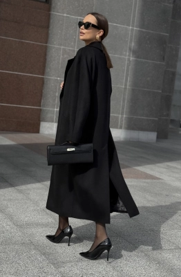 Пальто DAVA 7002 черный 