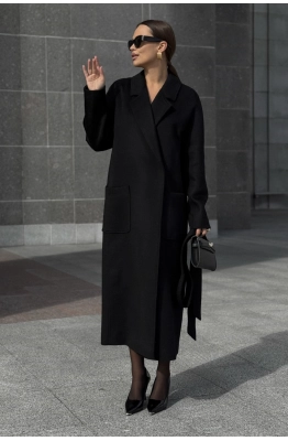 Пальто DAVA 7002 черный 