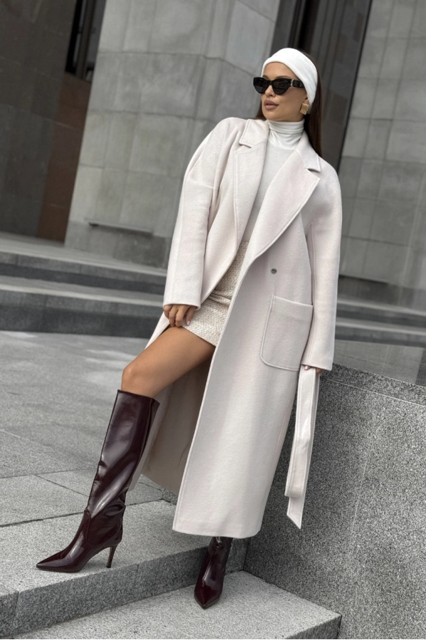 Пальто DAVA 7002 жемчужный Пальто DAVA 7002 жемчужный