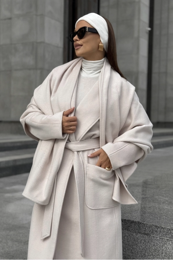 Пальто DAVA 7002 жемчужный Пальто DAVA 7002 жемчужный