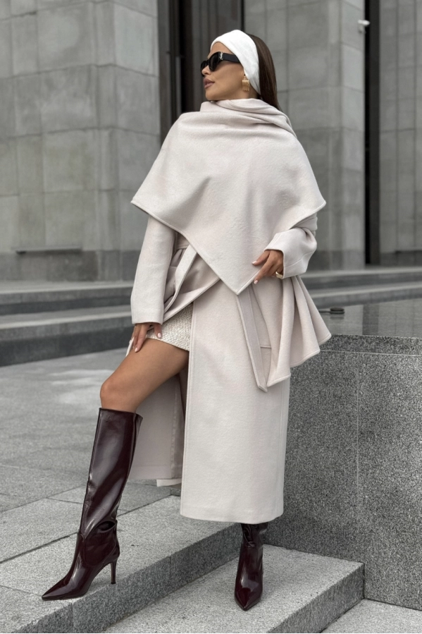 Пальто DAVA 7002 жемчужный Пальто DAVA 7002 жемчужный