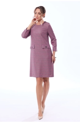 Платье Golden Valley 44082-3 розово-серый 