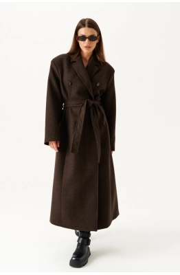 Пальто ELLETTO LIFE 3897 коричневый 