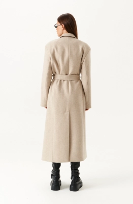 Пальто ELLETTO LIFE 3897 бежевый  Пальто ELLETTO LIFE 3897 бежевый