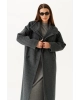 Пальто ELLETTO LIFE 3902 графит