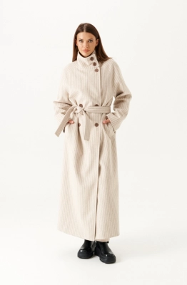 Пальто ELLETTO LIFE 3902 молочный  Пальто ELLETTO LIFE 3902 молочный