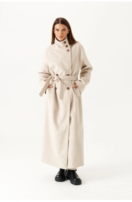 Пальто ELLETTO LIFE 3902 молочный 