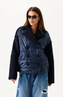 Куртка ELLETTO LIFE 3906 синий  Куртка ELLETTO LIFE 3906 синий