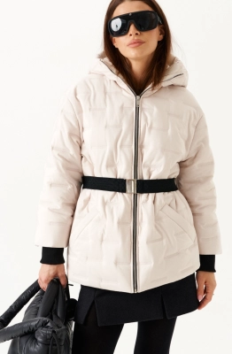 Куртка ELLETTO LIFE 3908 молочный  Куртка ELLETTO LIFE 3908 молочный