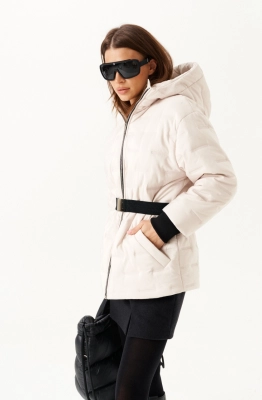 Куртка ELLETTO LIFE 3908 молочный  Куртка ELLETTO LIFE 3908 молочный