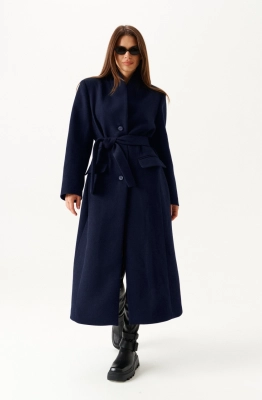 Пальто ELLETTO LIFE 3909 синий  Пальто ELLETTO LIFE 3909 синий