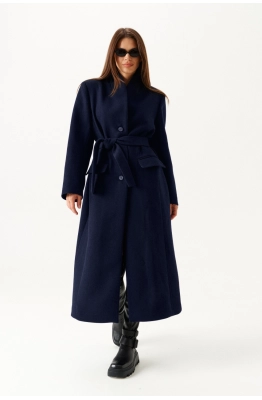 Пальто ELLETTO LIFE 3909 синий 