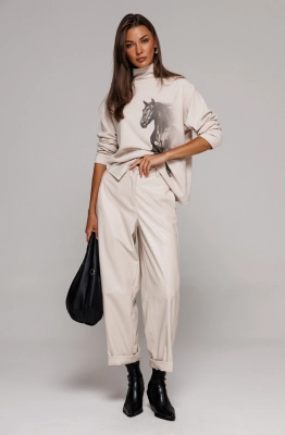 Брюки Buter 3158 молочный  Брюки Buter 3158 молочный