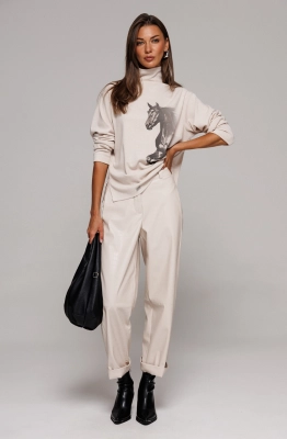 Брюки Buter 3158 молочный  Брюки Buter 3158 молочный