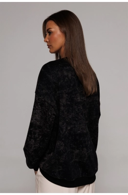 Джемпер Buter 3191 черный мрамор 
