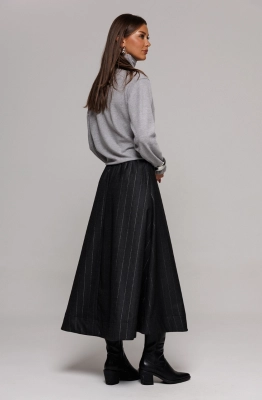 Юбка Buter 3199 темно-серый  Юбка Buter 3199 темно-серый