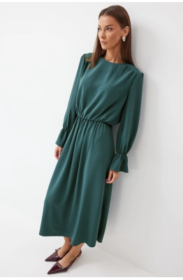 Платье Lyushe 4178 зеленый 