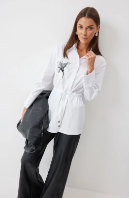 Блуза Lyushe 4181 белый Блуза Lyushe 4181 белый