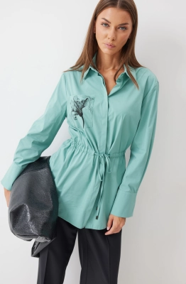 Блуза Lyushe 4181 голубой 