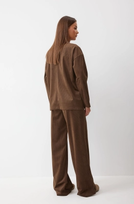 Костюм Lyushe 4182 коричневый 