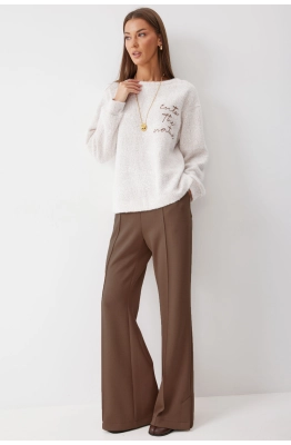 Брюки Lyushe 4189 коричневый 