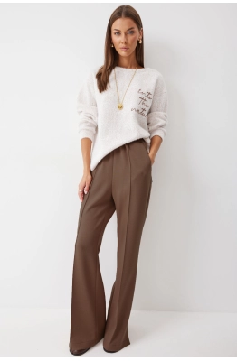 Брюки Lyushe 4189 коричневый Брюки Lyushe 4189 коричневый