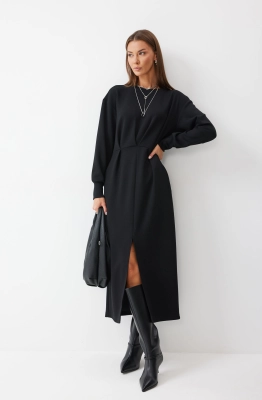 Платье Lyushe 4192 черный  Платье Lyushe 4192 черный