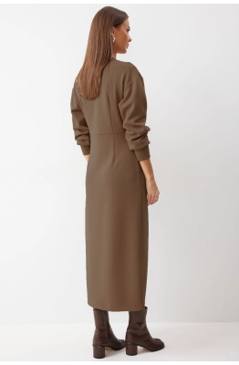 Платье Lyushe 4192 коричневый 