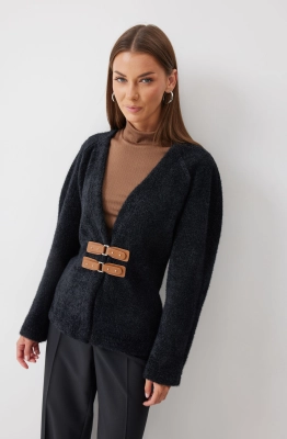 Джемпер Lyushe 4198 черный Джемпер Lyushe 4198 черный