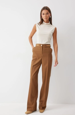 Брюки Lyushe 4199 коричневый  Брюки Lyushe 4199 коричневый