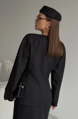 Жакет DAVA 3138 черный Жакет DAVA 3138 черный