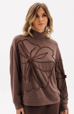 Джемпер EOLA 2930.1 шоколад 