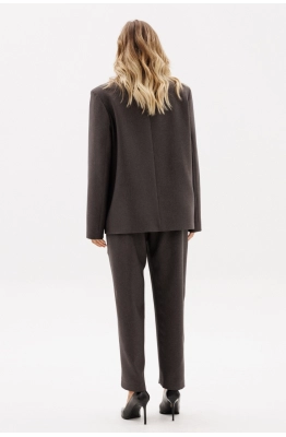 Жакет EOLA 2945 серо-коричневый меланж 